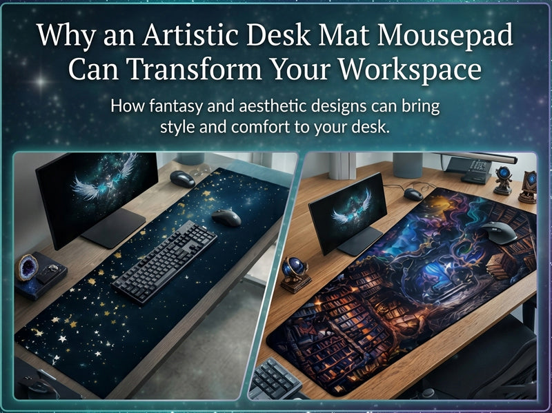 Why an Artistic Desk Mat Mousepad Can Transform Your Workspace