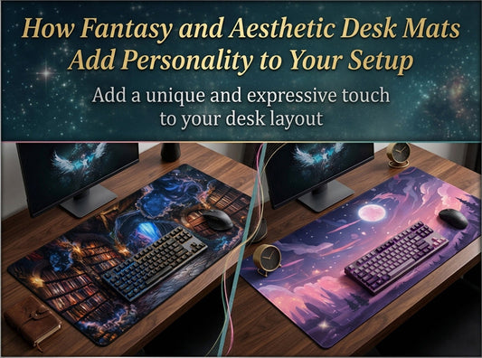 How Fantasy and Aesthetic Desk Mats Add Personality to Your Setup