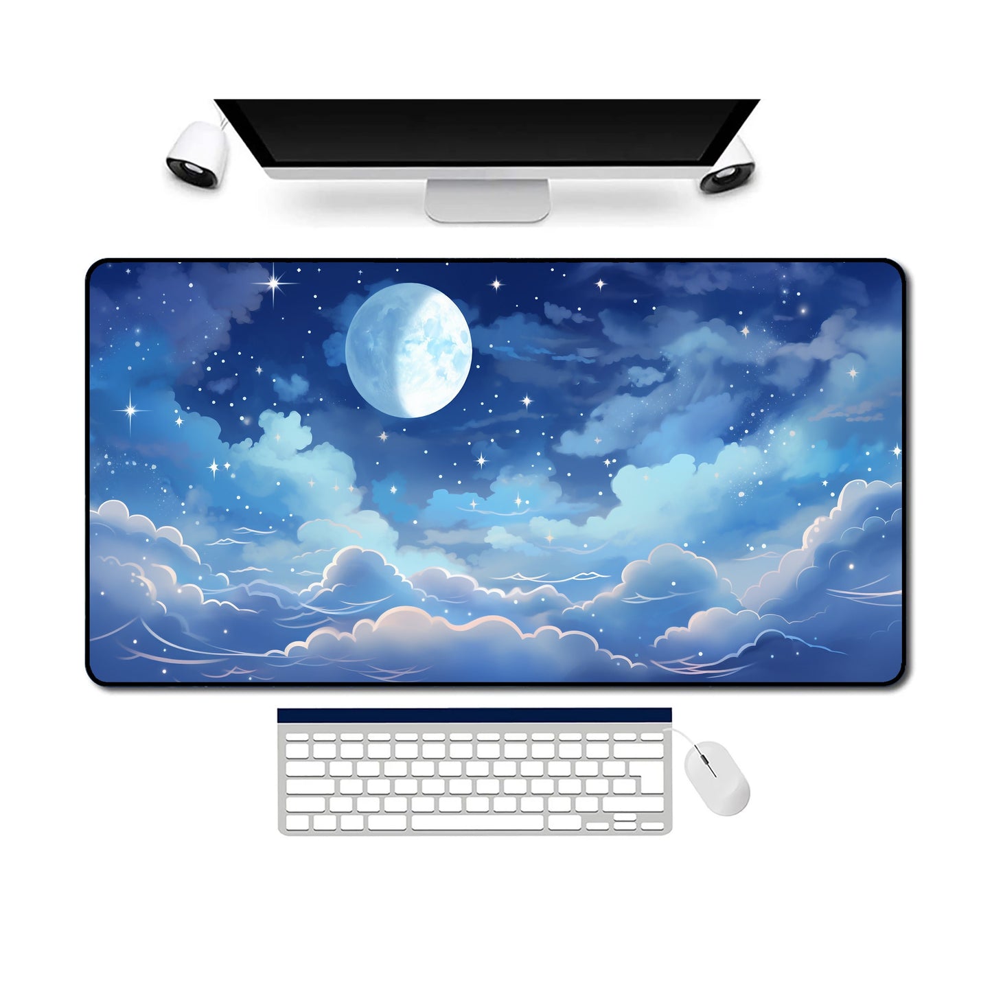 Cute Desk Mat, Pastel Desk Mat, Kawaii Desk Mat, Aesthetic Desk Mat, Xl Mousepad, Xxl Mouse Pad, Large Desk Mat, Giant Desk Pad