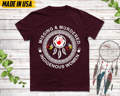 Missing & Murdered Indigenous Women, Missing Women Tee, American Native Tshirts, Murdered Women Shirt, I Wear Red Shirt, MMIW T-shirt