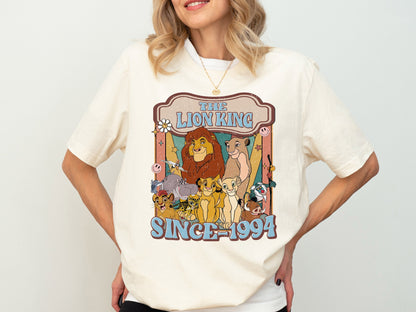 Since 1994 Shirt, Mufasa & Simba T-Shirt, Hakuna Matata Shirt, land Family Vacation Shirt, Animal Kingdom Shirt